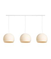 Cotton Ball Lights Drievoudige hanglamp  balk - Driekwart Shell - thumbnail