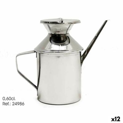 Flesje Kinvara Zilverkleurig Roestvrij staal 500 ml 17 x 14,5 x 8 cm (12 Stuks)