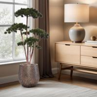 Pinus Kunst Bonsaiboom Deluxe 150cm - thumbnail