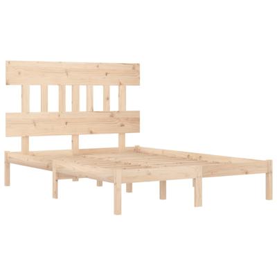 Bedframe massief hout 140x190 cm