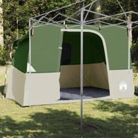 Tent met dak Anders Groen en Zwart - thumbnail