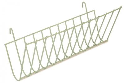 Hooiruif u-vorm 26 chroom