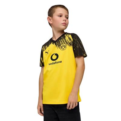 Borussia Dortmund Thuis Shirt Junior 2025/2026 - Maat 140 - Kleur: ZwartGeel | Soccerfanshop