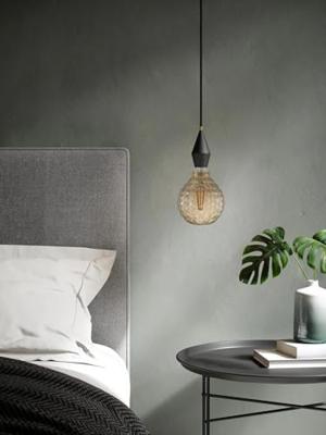 Deco E27 lichtbron met amberglas warm wit &apos;Avra&apos;