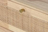 Tv-meubel DKD Home Decor Natuurlijk Metaal Rubberwood 120 x 30 x 48 cm - thumbnail