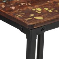 Barstoelen 2 st massief gerecycled hout - thumbnail