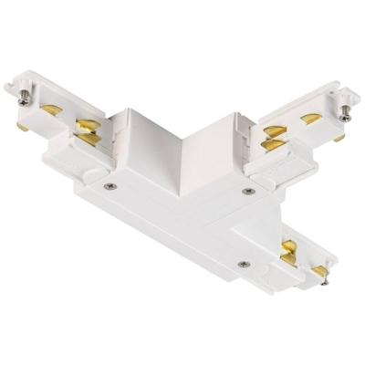 SLV VerstelbareS-Track T-connector links DALI wit - 1007819