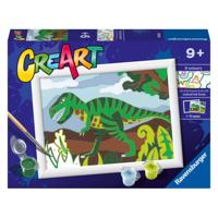 Ravensburger creart serie E roaming dinosaur - thumbnail