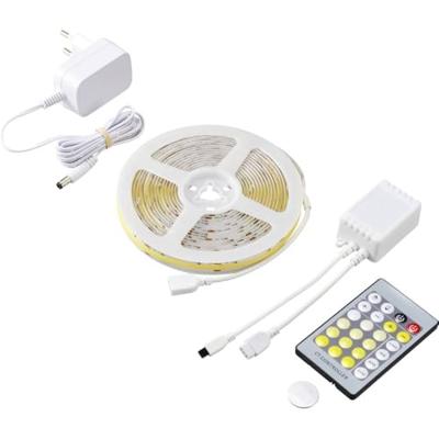 Sygonix SY-5773492 LED-strip complete set Met connector (male) 230 V 5 m Warmwit tot daglichtwit 1 stuk(s)