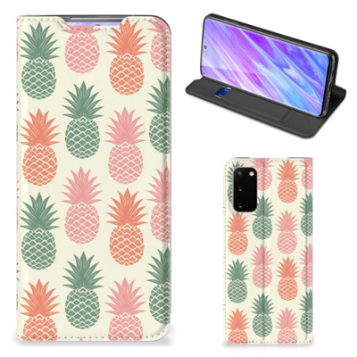 Samsung Galaxy S20 | Flip Style Cover | Ananas