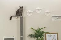 TRIXIE SET 1 MUURLANDSCHAP WIT / GRIJS 35X25X130 CM - thumbnail