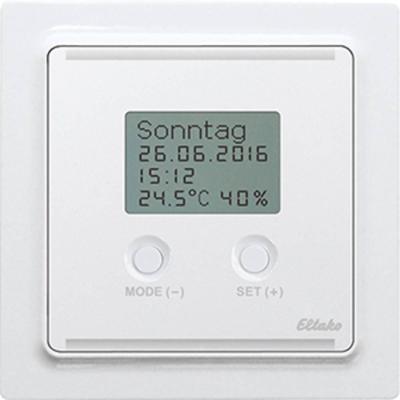 Eltako BUTH55ED/12V DC-pm Busschakelklok thermohygrostaat Opbouw (op muur)