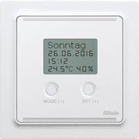 Eltako BUTH55ED/12V DC-pm Busschakelklok thermohygrostaat Opbouw (op muur) - thumbnail
