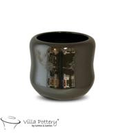 Pot Glasgow 18x16cm donkergroen - thumbnail