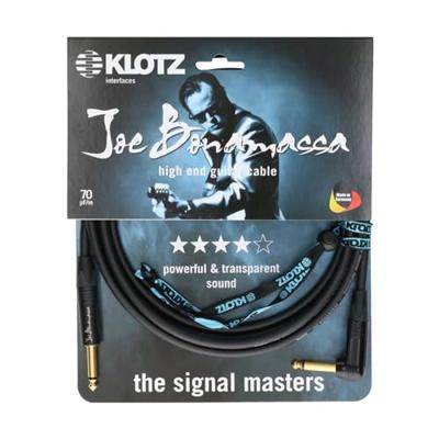 Klotz JBNPR060 Joe Bonamassa gitaarkabel 6 meter recht - haaks