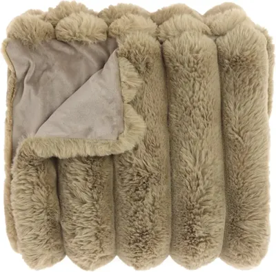 Unique Living plaid liebe 200x150cm sand