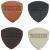 Richter 1719 Leather Pick Set Plectrums diverse kleuren (4 stuks) - thumbnail