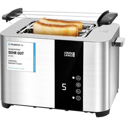 Lebenlang LBL9898 Broodrooster Met broodrekje RVS