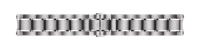 Horlogeband Tissot T100.417.11.051.00 Staal - thumbnail