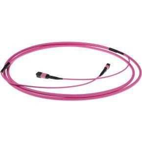 ACT 35 meter Multimode 50/125 OM4(OM3) glasvezel trunkkabel polarity A met MTP/MPO female connectore ACT 35 meter Multimode 50/125 OM4(OM3) glasvezel trunkkabel polarity A met MTP/MPO female connectore