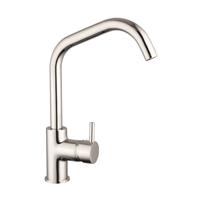 CASALLA ééngreepsmengkraan keuken met hoge uitloop, chroom elegante kraan met hoge ronde uitloop en draaibereik 360° cold-start functie - koud water bij greep in middelste stand keramische schij - thumbnail