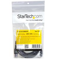 StarTech.com 3m slanke SuperSpeed USB 3.0 A naar Micro B-kabel, St/St, USB 3.0 aansluitkabel, zwart - thumbnail
