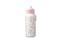 Mepal Campus Pop-Up Drinkfles Little Dutch Flowers and Butterflies 400 ml Roze/Wit - thumbnail