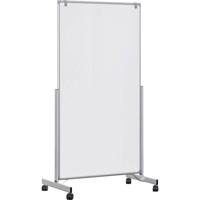 Maul Mobiel whiteboard MAULpro easy2move (b x h) 1000 mm x 1800 mm Wit Kunststof coating Aan beide zijden te gebruiken, Incl. wielen - thumbnail