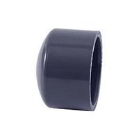 Aquaforte PVC Eindkap 63mm - Waterdichte Lijmverbinding voor Vijvers en Zwembaden - Duurzaam PVC - thumbnail