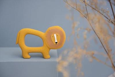 Trixie natuurlijk rubber grijpspeeltje - mr. lion