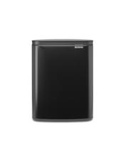 Brabantia Bo afvalemmer 12 liter matt black - thumbnail