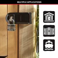 Masterlock Hangslot EXCELL 51mm - M5EURDSTSCC M5EURDSTSCC - thumbnail