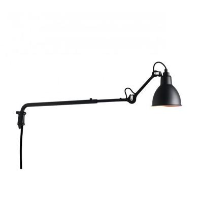 DCW Editions Lampe Gras N203 Round Wandlamp - Zwart/koper DCW Editions Lampe Gras N203 Round Wandlamp - Zwart/koper