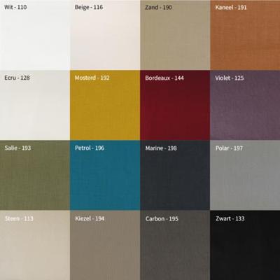 Dommelin Dommelin kussensloop Uni Katoen 195 Carbon 60x70