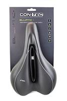 CONTEC zadel "elliptic +" ct saddle elliptic+ trekking gents black/silv - thumbnail