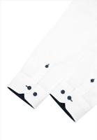 ItalianStyle - Freedom - Herenoverhemd - Slimfitmodel - Wit-Zwart - thumbnail