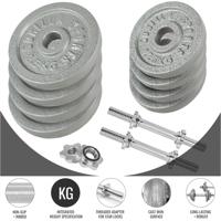 Dumbellset 20 kg Gietijzer - 30 mm - thumbnail