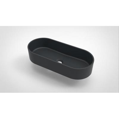 Arcqua Case waskom ovaal 60x26cm mat antraciet WAS462260 Arcqua Case waskom ovaal 60x26cm mat antraciet WAS462260