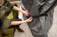 Outdoor Covers barbecue hoes - grijs - 145x65x110 cm - thumbnail