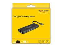 DeLOCK USB Type-C 3.1 Docking Station HDMI 4K 30 Hz, Gigabit LAN en USB PD functie dockingstation - thumbnail