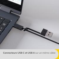 Jabra Speak2 75 MS Conferentietelefoon Bluetooth, USB-A, USB-C Donkergrijs - thumbnail