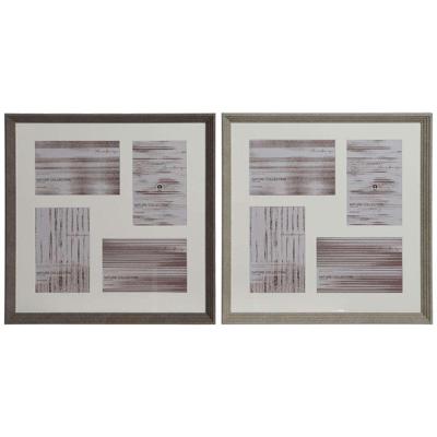 Fotolijsten Home ESPRIT Bruin Natuurlijk Kristal polyestyreen Stads 34 x 3 x 34 cm (2 Stuks) Fotolijsten Home ESPRIT Bruin Natuurlijk Kristal polyestyreen Stads 34 x 3 x 34 cm (2 Stuks)