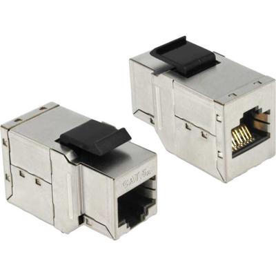 DeLOCK Keystone RJ45 Bu-Bu Cat6a metall keystone module DeLOCK Keystone RJ45 Bu-Bu Cat6a metall keystone module