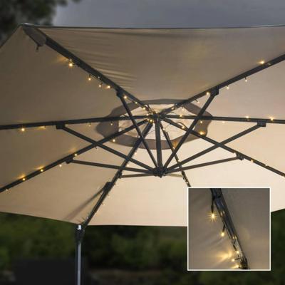 HI parasol lichtslinger solar led 130 cm