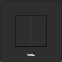 Wisa Delos bedieningspaneel mat zwart tbv Wisa XF/XS - thumbnail