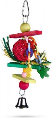 Houten vogelspeeltje Trinnox 22 cm