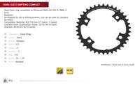 STRONGLIGHT kettingblad "ct2" chain ring strongl.ct2 4a 34t 110mm duraace9000 - thumbnail