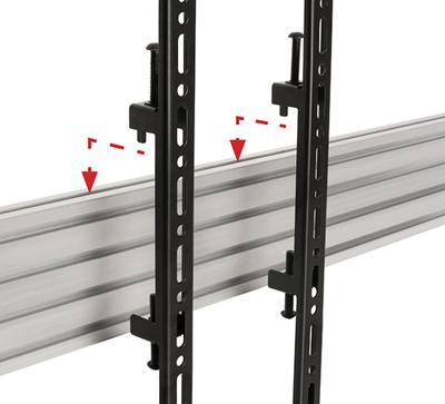 Schermtafel Support B-Tech BT8390-VESA400F/B 70" 42"