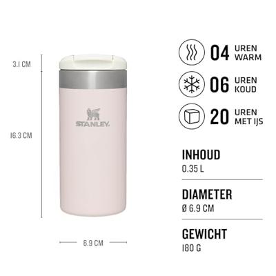 STANLEY - The Aerolight - Transit mug 0,35l Rose Quartz Metallic - thumbnail