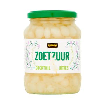 Jumbo Zoetzuur Cocktail Uitjes 320 g
